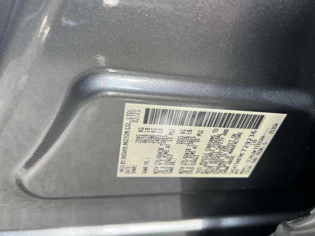 used 2021 Nissan Rogue car, priced at $19,495