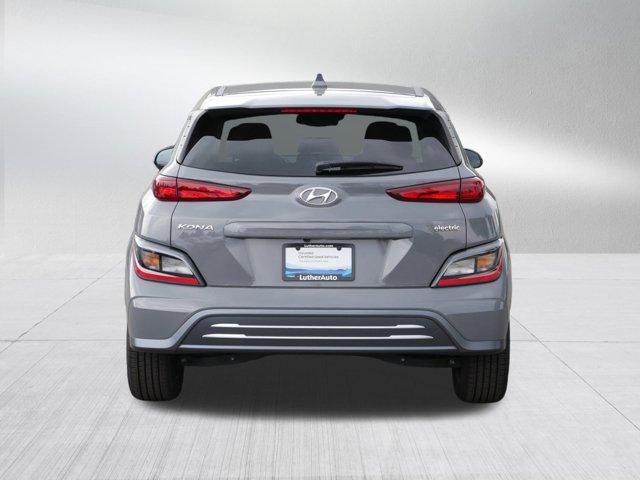 used 2022 Hyundai Kona EV car, priced at $22,000