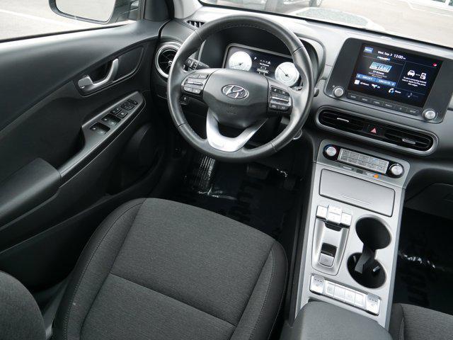 used 2022 Hyundai Kona EV car, priced at $22,000