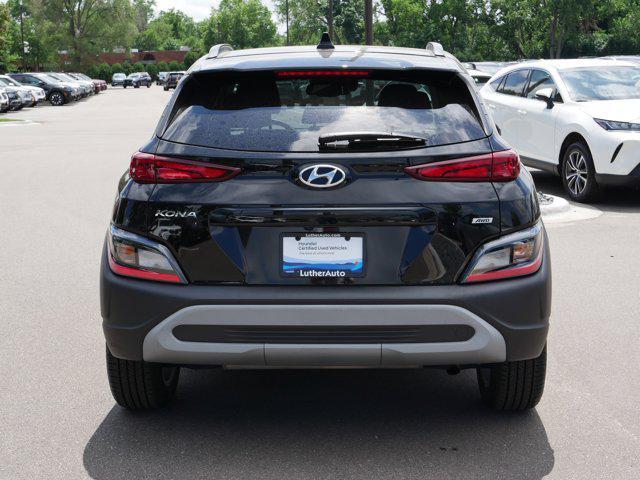 used 2022 Hyundai Kona car, priced at $20,000