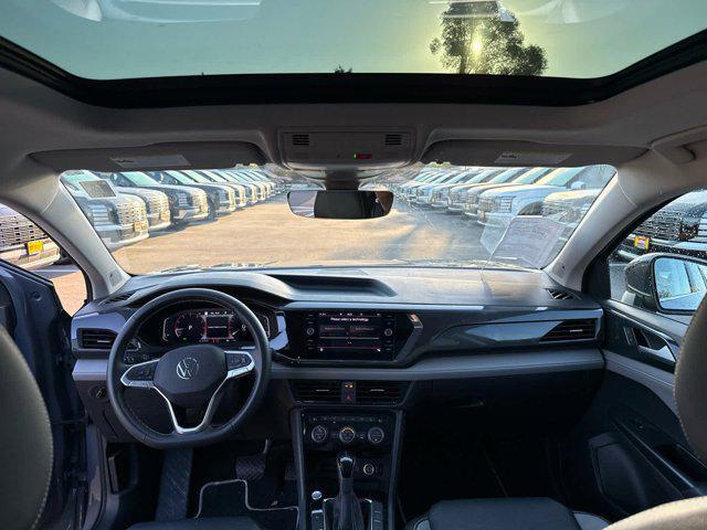used 2023 Volkswagen Taos car, priced at $22,500