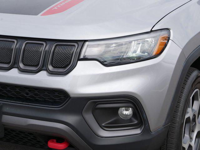 used 2022 Jeep Compass car, priced at $19,500