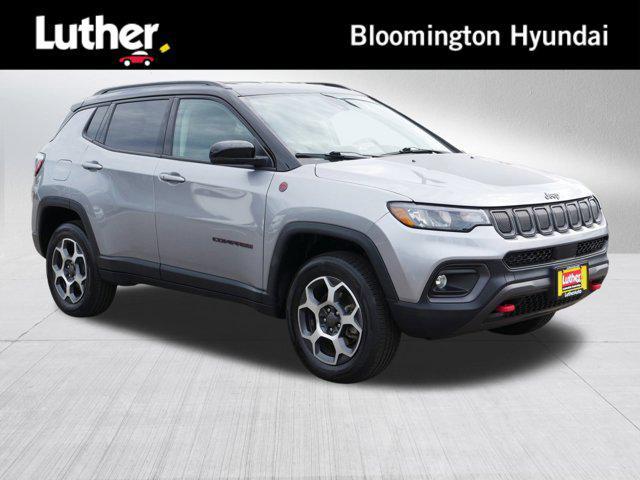 used 2022 Jeep Compass car, priced at $21,000