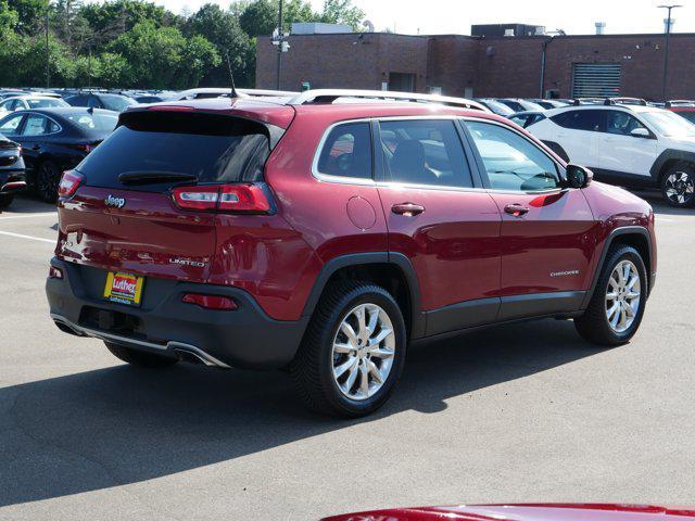 used 2016 Jeep Cherokee car, priced at $12,500