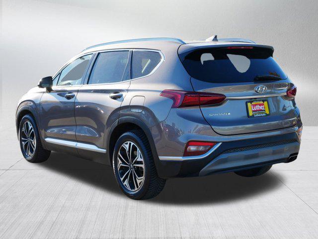 used 2019 Hyundai Santa Fe car, priced at $20,000