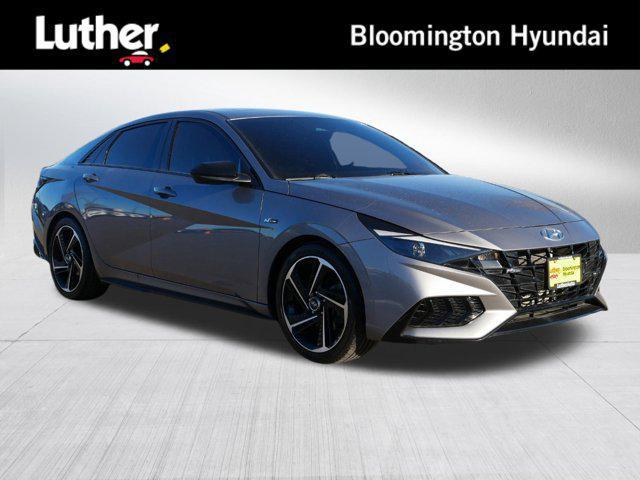 used 2021 Hyundai Elantra car, priced at $18,500