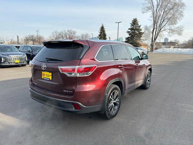 used 2016 Toyota Highlander car, priced at $23,000