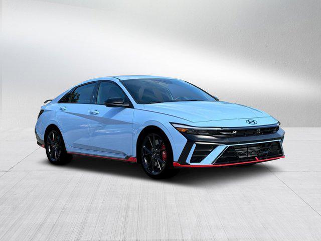 new 2025 Hyundai Elantra N car, priced at $34,872