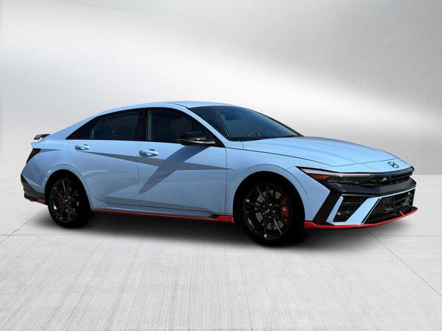 new 2025 Hyundai Elantra N car, priced at $34,872