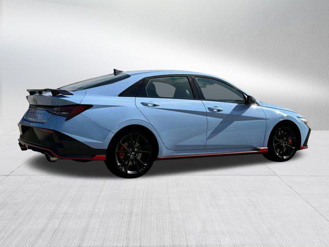 new 2025 Hyundai Elantra N car, priced at $34,872