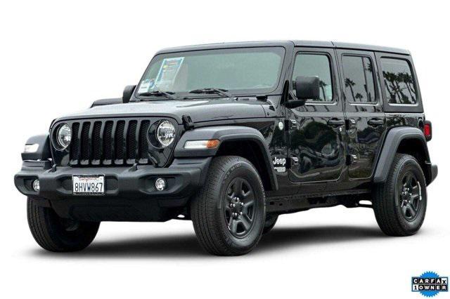 used 2018 Jeep Wrangler Unlimited car, priced at $26,588