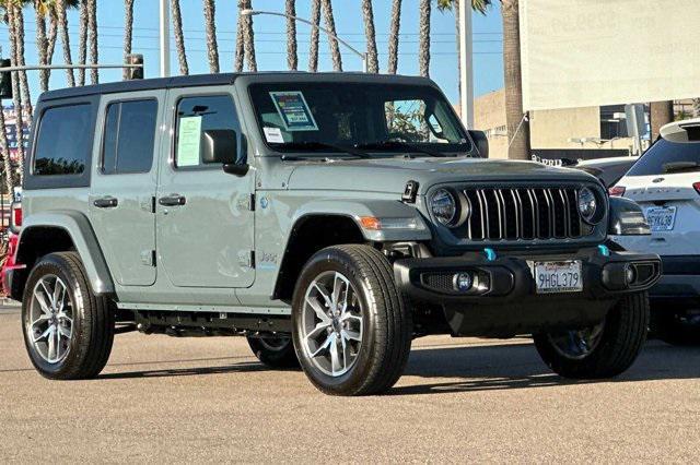 used 2024 Jeep Wrangler 4xe car, priced at $37,698