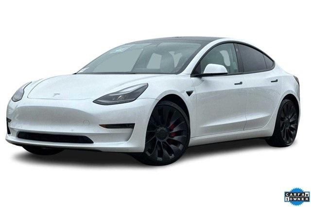 used 2022 Tesla Model 3 car, priced at $36,888
