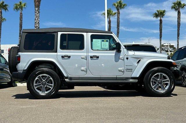 used 2022 Jeep Wrangler Unlimited car, priced at $36,080