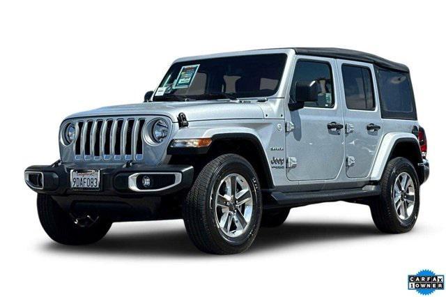 used 2022 Jeep Wrangler Unlimited car, priced at $36,080