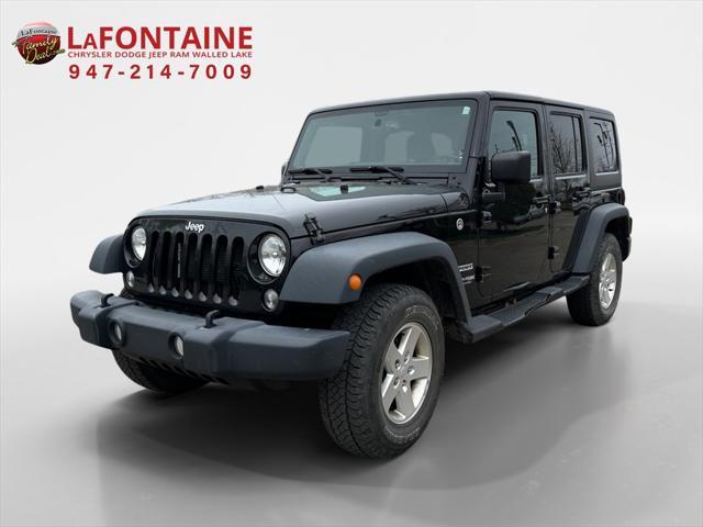 used 2018 Jeep Wrangler JK Unlimited car, priced at $25,495