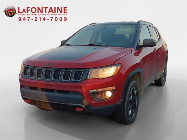 used 2018 Jeep Compass car, priced at $15,000