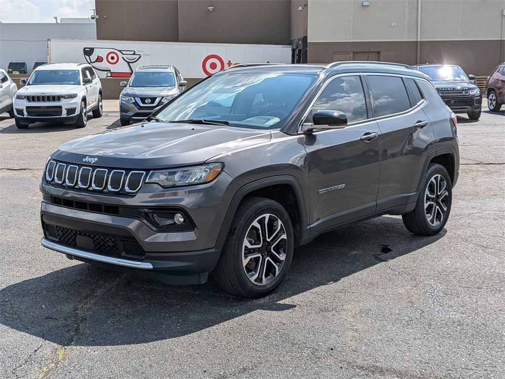 used 2022 Jeep Compass car, priced at $22,550