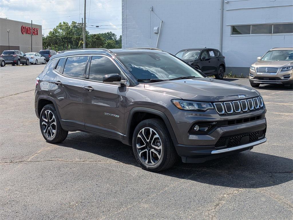 used 2022 Jeep Compass car, priced at $22,550