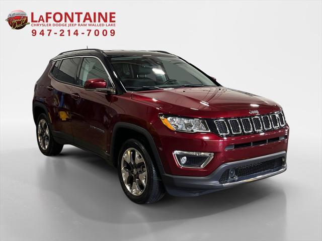 used 2021 Jeep Compass car, priced at $23,055