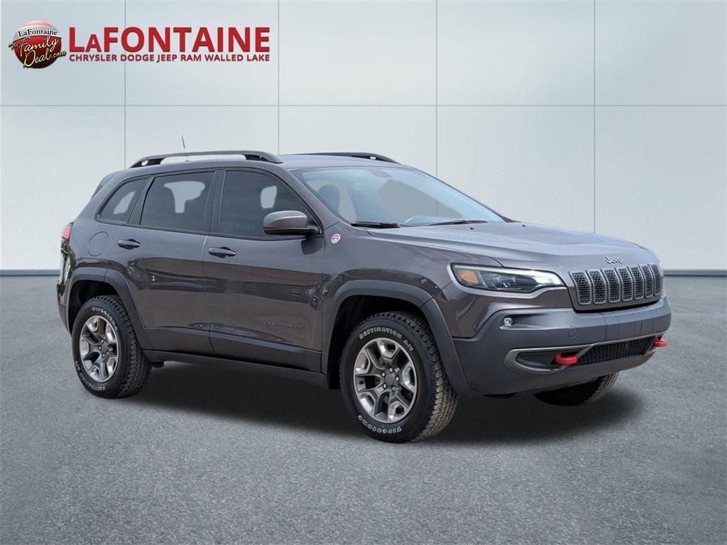used 2019 Jeep Cherokee car, priced at $18,589