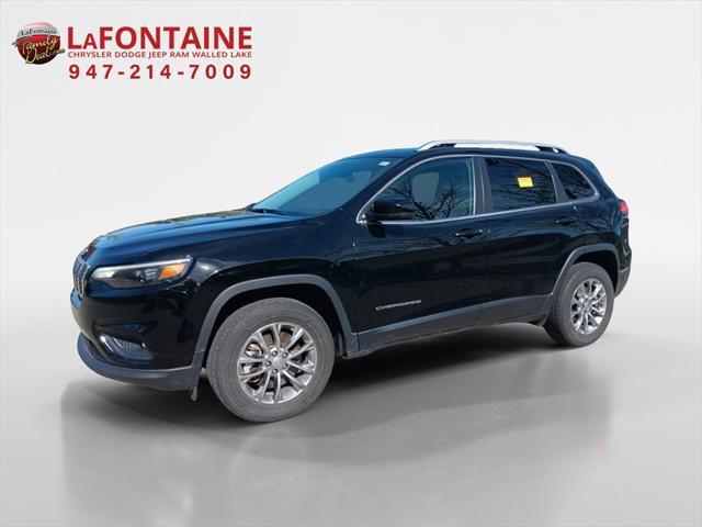 used 2021 Jeep Cherokee car, priced at $25,395