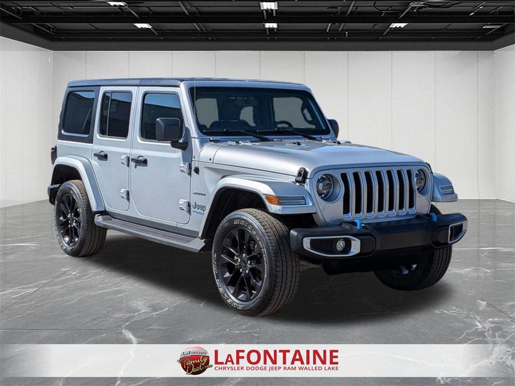 used 2022 Jeep Wrangler Unlimited 4xe car, priced at $27,850