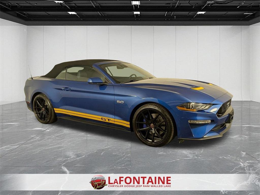 used 2022 Ford Mustang car, priced at $39,550