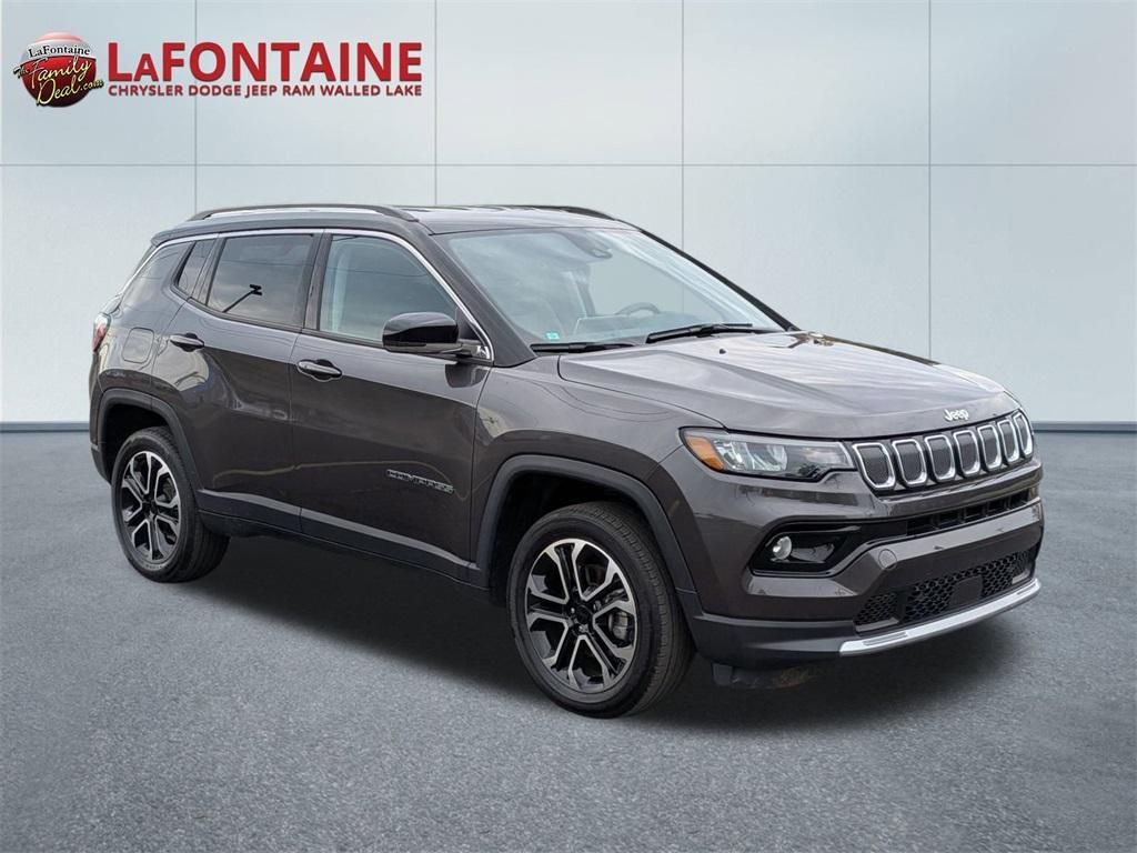 used 2022 Jeep Compass car, priced at $21,450