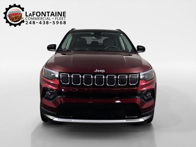 used 2022 Jeep Compass car, priced at $24,500