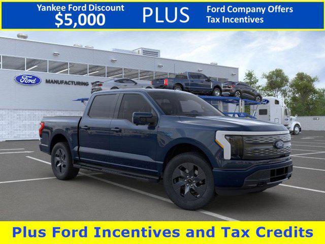 new 2024 Ford F-150 Lightning car, priced at $74,590