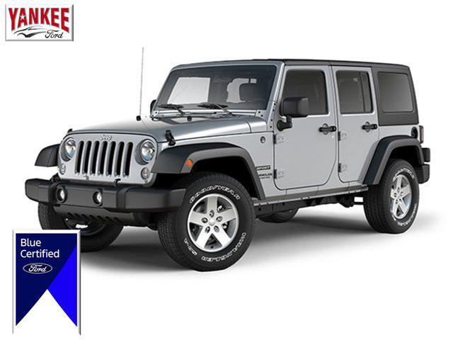 used 2017 Jeep Wrangler Unlimited car, priced at $22,454