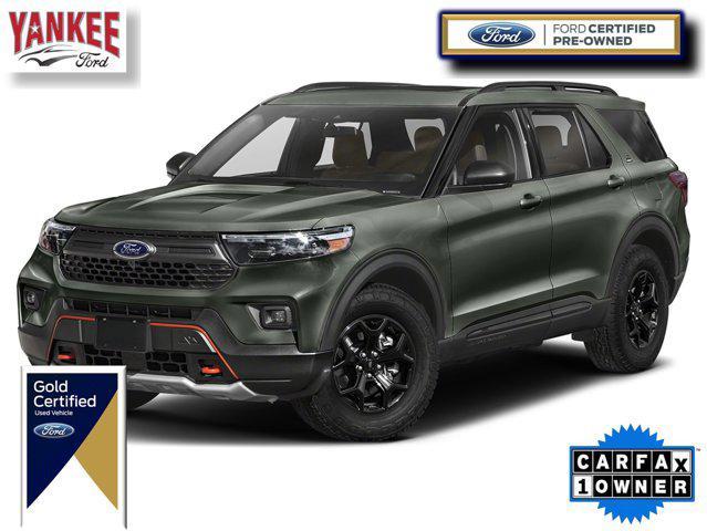 used 2022 Ford Explorer car, priced at $37,707