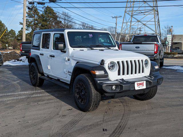 used 2021 Jeep Wrangler Unlimited car, priced at $29,210