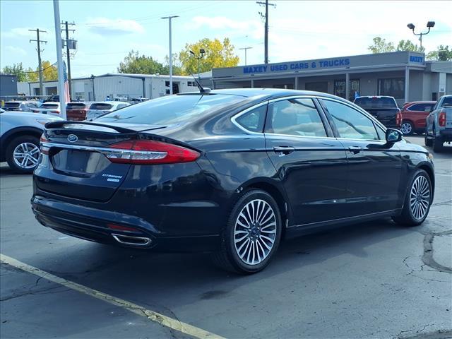 used 2017 Ford Fusion car, priced at $13,500