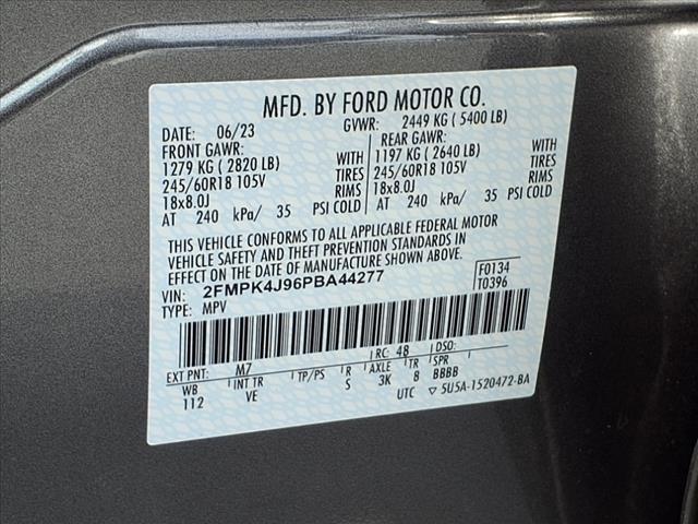 used 2023 Ford Edge car, priced at $28,995