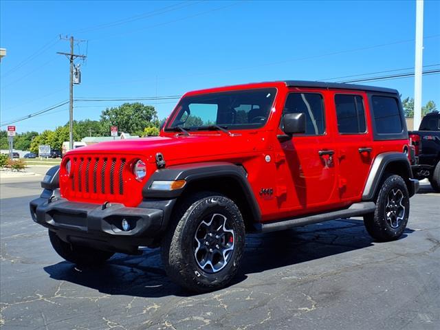 used 2021 Jeep Wrangler Unlimited car, priced at $27,995