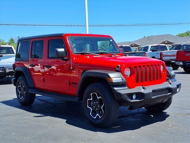 used 2021 Jeep Wrangler Unlimited car, priced at $27,995