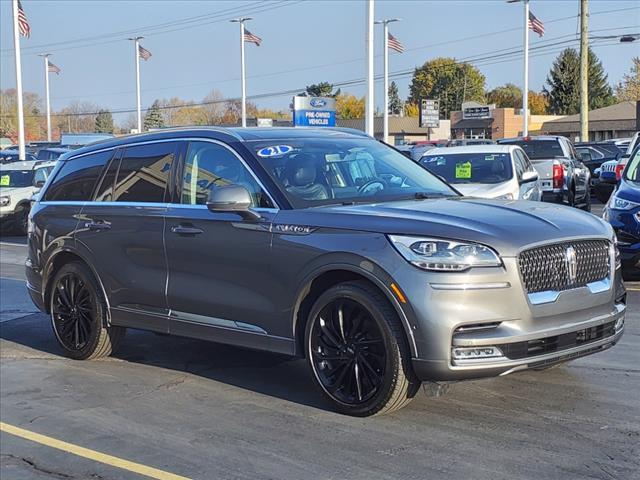 used 2021 Lincoln Aviator car, priced at $38,995