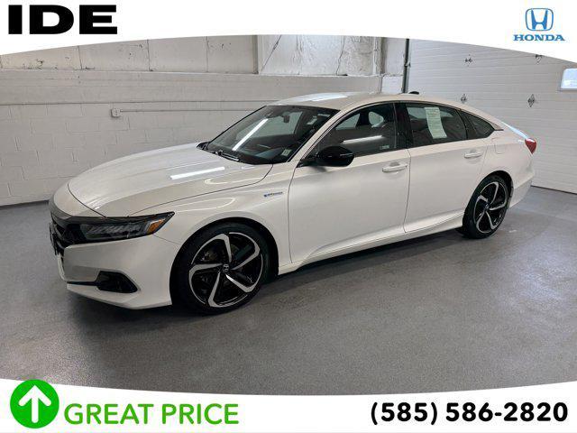 used 2022 Honda Accord Hybrid car, priced at $26,990
