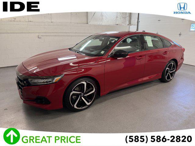 used 2021 Honda Accord car, priced at $26,390