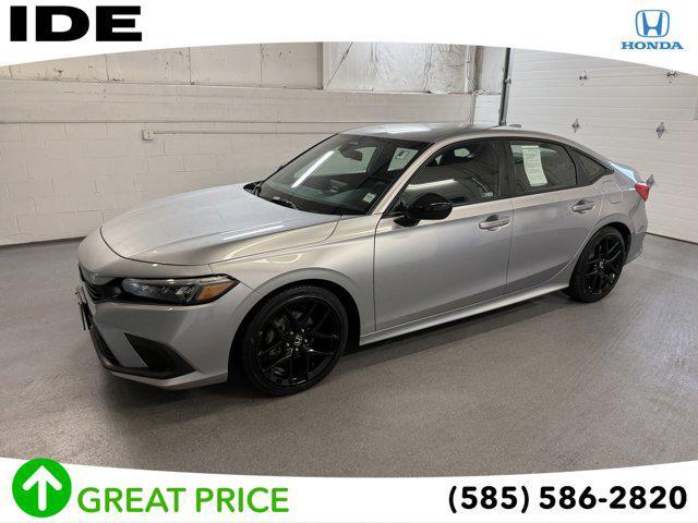 used 2024 Honda Civic car, priced at $24,790