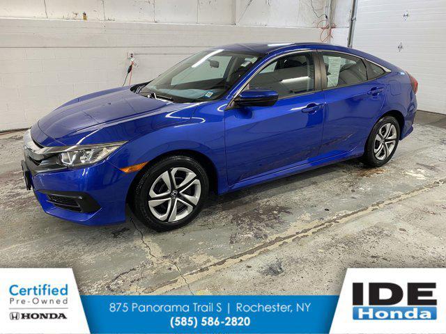 used 2018 Honda Civic car, priced at $19,400