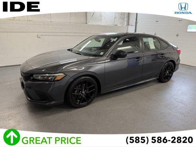 used 2022 Honda Civic car, priced at $26,590