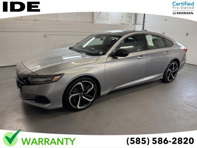 used 2022 Honda Accord car, priced at $29,190