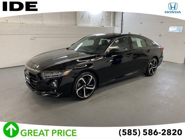 used 2022 Honda Accord car, priced at $28,290