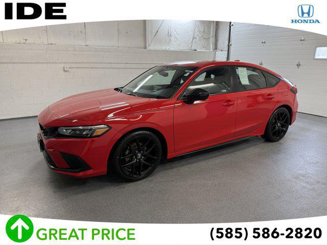 used 2022 Honda Civic car, priced at $27,290
