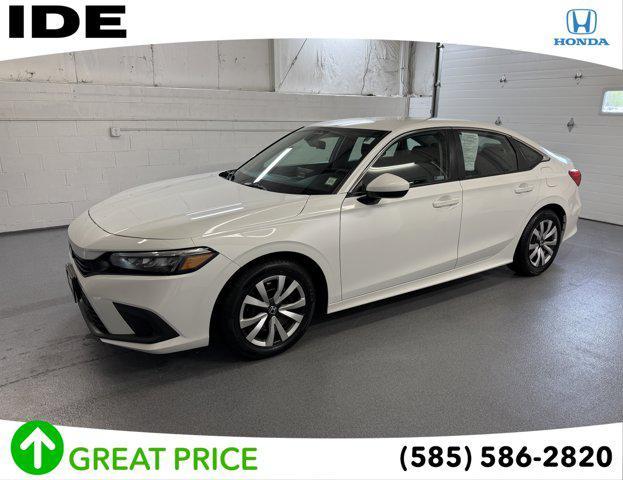 used 2022 Honda Civic car, priced at $24,290