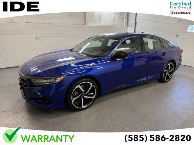 used 2022 Honda Accord Hybrid car, priced at $29,900