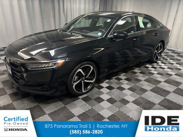 used 2021 Honda Accord car, priced at $26,990